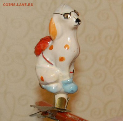 новогодние игрушки ссср стекло - 70067537