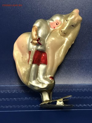 новогодние игрушки ссср стекло - 69061713
