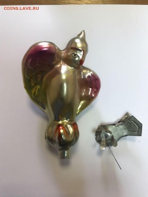 новогодние игрушки ссср стекло - 105154909