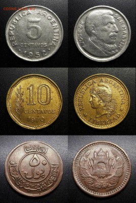 МОНЕТЫ МИРА, боны (+ Медали и Жетоны) РАСПРОДАЖА - Лот 1-2
