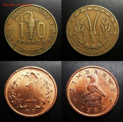 МОНЕТЫ МИРА, боны (+ Медали и Жетоны) РАСПРОДАЖА - Лот 4-4