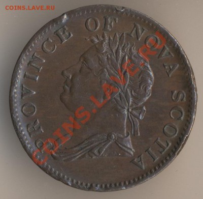 1 penny token 1824 Nova Scotia определение - 24