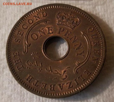 1 пенни 1959 г. Нигерия - ek2