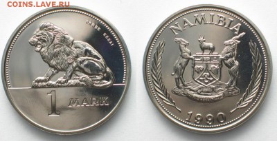Намибия, 100 долларов 1995г., пробник - 96761