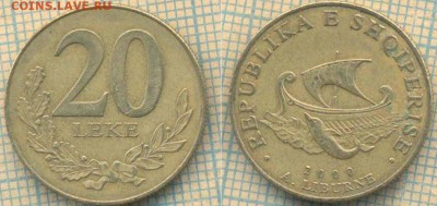 Албания 20 леке 2000 г., до 20.07.2019 г. 22.00 по Москве - Албания 20 леке 2000  6589