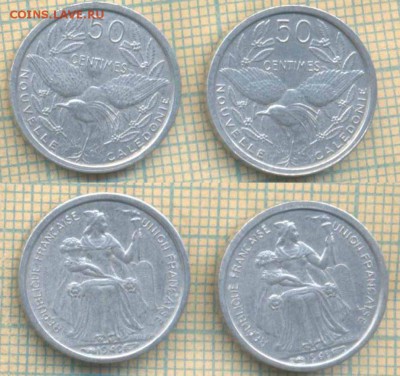 Новая Каледония 50 сантимов 1949 г., фикс - Новая Каледония 50 с  1949 ф 6612