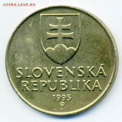 Словакия 10 крон 1995 - Словакия_10крон-1995_А