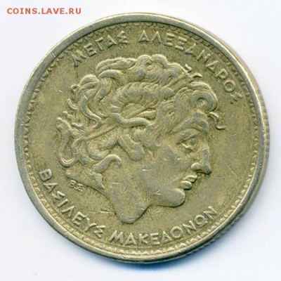 Греция 100 драхм 1990 - Греция_100драхм-1990_Р