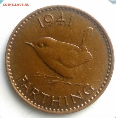 Великобритания 1 фартинг 1941 до 22.07.2019 - IMG_20190714_134656