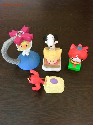 Игрушки из Макдональдса 11 штук. До 22:00 23.07.19 - 429C608C-3D47-4DA8-B90F-B1E3F16671F6