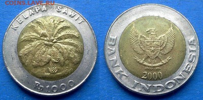 Индонезия - 1000 рупий 2000 года (БИМ) до 24.07 - Индонезия 1000 рупий 2000