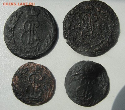 "копаные" сибирские монеты малого достоинства - bonus2