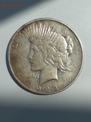 США,1 доллар 1922D(Peace Dollar)до 22.07.2019г - IMG_20190719_134141
