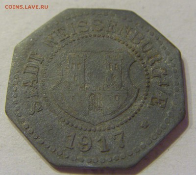 Нотгельд 10 пфеннигов 1917 Вейсенбург №1 26.07.19 22:00 М - CIMG5522.JPG