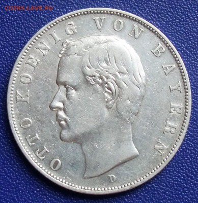 Германия 1901 Пруссия 3 марки 200 лет - BAY-3-1908.JPG
