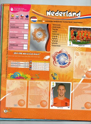 Альбом Panini FIFA World Cup 2014 с наклейками с 1р до 27.07 - 4