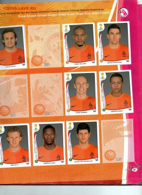 Альбом Panini FIFA World Cup 2014 с наклейками с 1р до 27.07 - 5