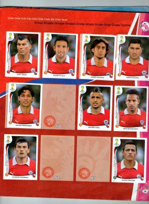 Альбом Panini FIFA World Cup 2014 с наклейками с 1р до 27.07 - 6