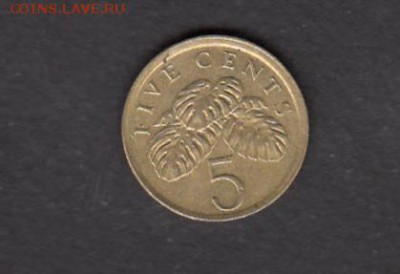 Сингапур 1990 5ц  с 1 рубля до 26 07 - 15а