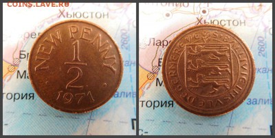Гернси ½ нового пенни, 1971 - 3