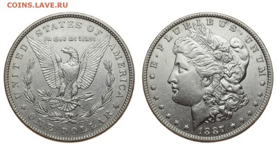 США. 1 доллар 1887 г. Морган. До 27.07.19. - DSH_1524.JPG