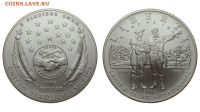 США. 1 доллар 2004 г. Льюис и Кларк. До 27.07.19. - DSH_1560.JPG