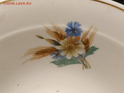 Фарфоровые тарелки, сервиз и пр.: СССР, Китай, клеймо "МТ" - 35