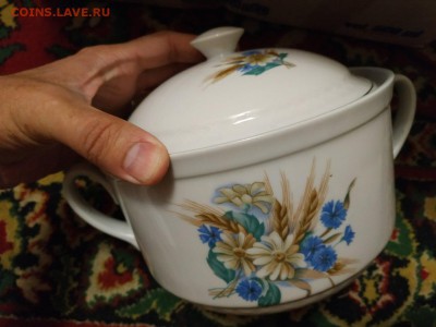 Фарфоровые тарелки, сервиз и пр.: СССР, Китай, клеймо "МТ" - 28
