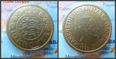 Дания 10 крон, 1998 - 10