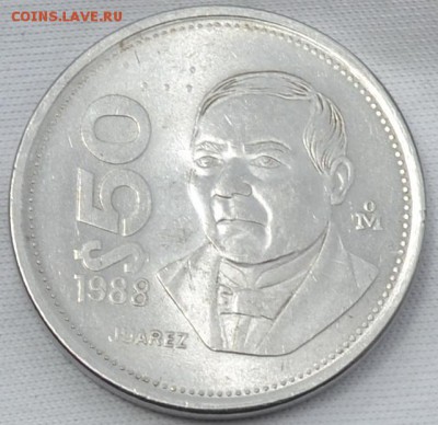 Мексика 50 песо 1988. 28. 07. 2019. в 22 - 00. - DSC_0104