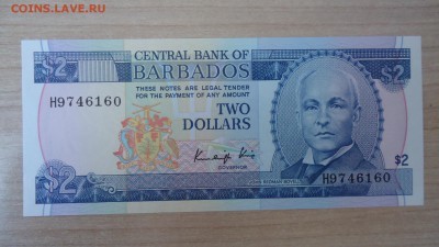 БАРБАДОС 2 ДОЛЛАРА 1986 UNC - DSC05716.JPG
