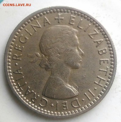 Великобритания 6 пенсов 1957 года до 29.07.2019 - IMG_20190714_142407