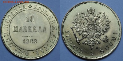 Русско-финские 10 марок 1882 UNC - SAM_0908.JPG