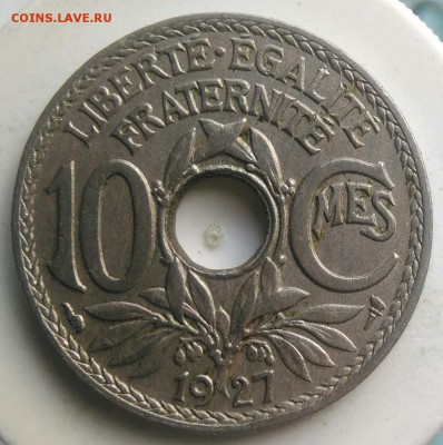 Франция 10 сантимов 1927 года до 29.07.2019 - IMG_20190714_133942