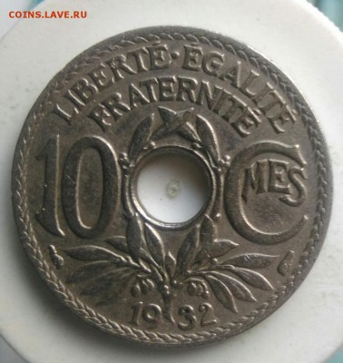 Франция 10 сантимов 1932 года до 29.07.2019 - IMG_20190714_133424
