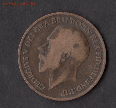 Великобритания 1919 1п с 1 рубля до 30 07 - 54а