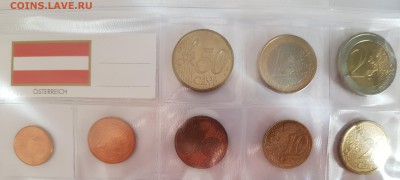 Подборка евро по типам (страны), 6 юбилейных - 20190728_070913