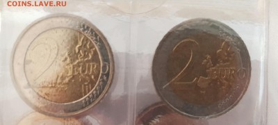 Подборка евро по типам (страны), 6 юбилейных - 20190728_071205