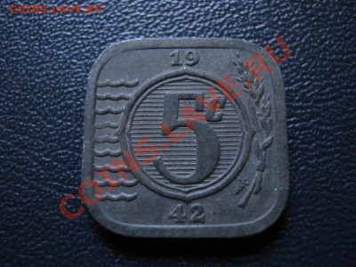 Нидерланды 5 центов 1942 цинк до 12.07 в 21.00 М - IMG_0016