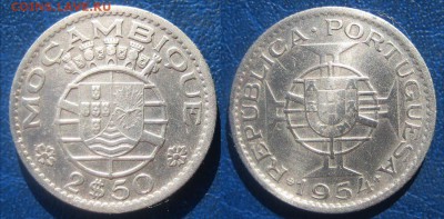 МОЗАМБИК 2,5 эскудо 1973 1973г До 29.07 в 22-00МСК - Моз 25 э