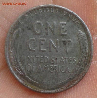 1 цент США 1943 нечастый - Фото-1960 (2)