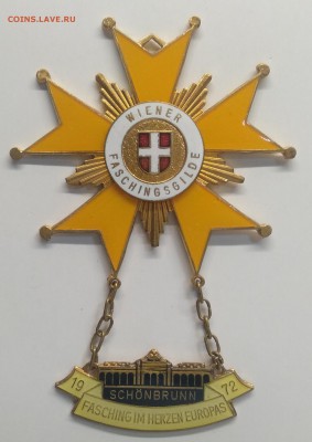 Знак"Венская ежегодная Карнавальная Гильдия"1972 г. - IMG_20190718_084239