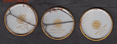 СССР значки олимпиада 80 Москва 3шт до 1 08 - 31а