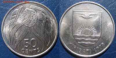 КАРИБАТИ 50 центов 1979 г До 29.07 в 22-00МСК - карибати 50 центов
