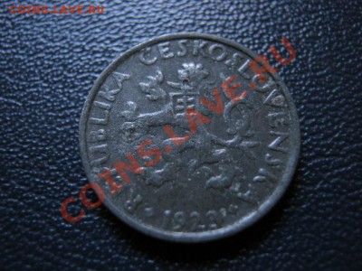 Чехословакия 2 геллера 1923 цинк до 12.07 в 21.00 М - IMG_0014