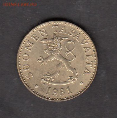 Финляндия 1981 50 пенни с рубля до 29 07 - 192а