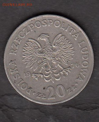 Польша 1976 20 злотых Навотко с рубля до 29 07 - 196а