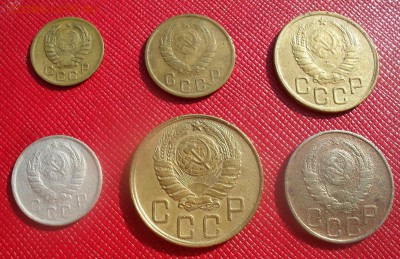 Победный 1945, 1,2,3,5,10,и 20 копеек.До 31.7.19 в 22-00 Мск - 45а!