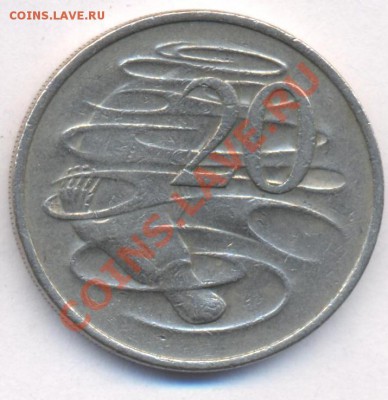 Австралия 20 центов 1981 г.До 11.07.11 г. 21-00 МСК. - Австралия.1