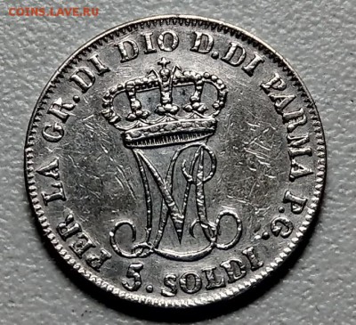 Парма 5 сольди 1815 - IMAG2364~2